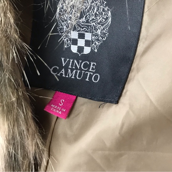 Vince Camuto : Fur Vest.. bunny brown: Sz: S - Picture 3 of 4